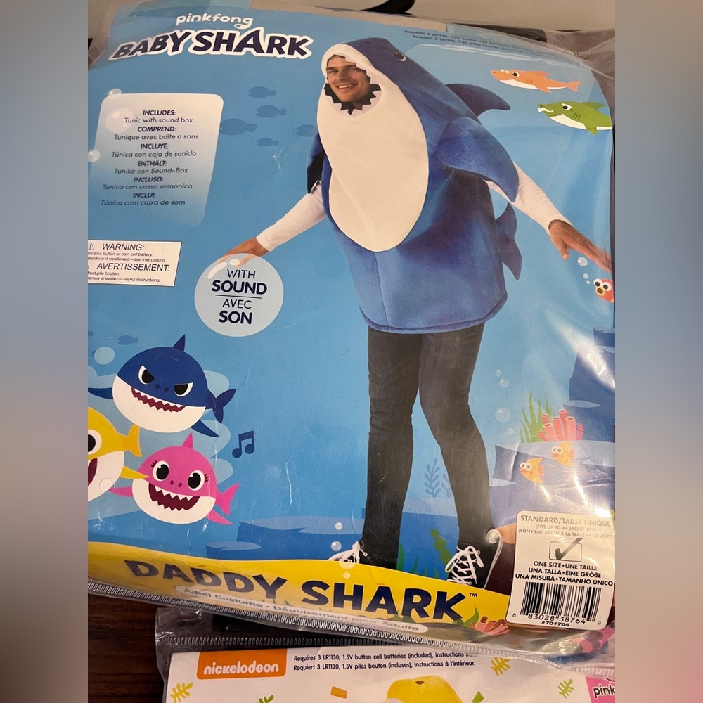 Daddy Shark Adult Costume